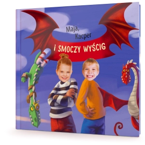 Dzieci i pasjonujący smoczy wyścig [dwoje bohaterów]